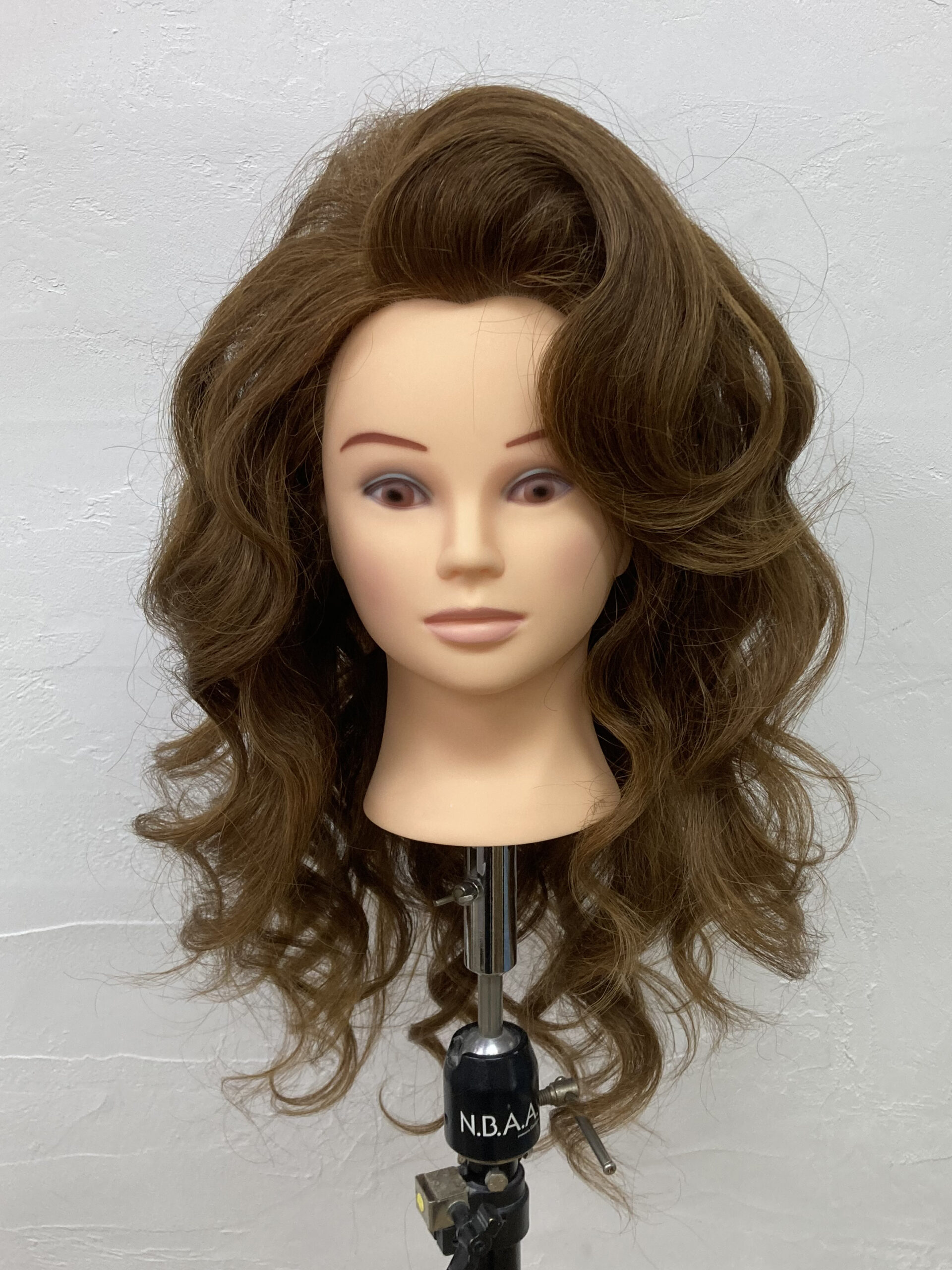 フィンガーウェーブ風の巻きおろし